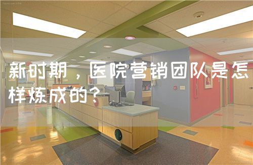 新时期，医院营销团队是怎样炼成的？(图1)