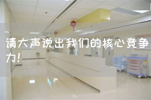 请大声说出我们的核心竞争力！(图1)