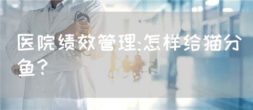 医院绩效管理:怎样给猫分鱼？(图1)
