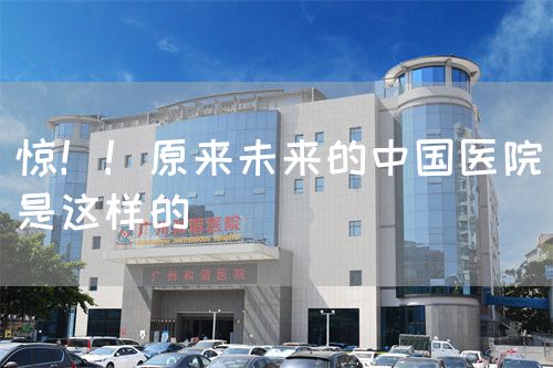 惊！！原来未来的中国医院是这样的(图1)
