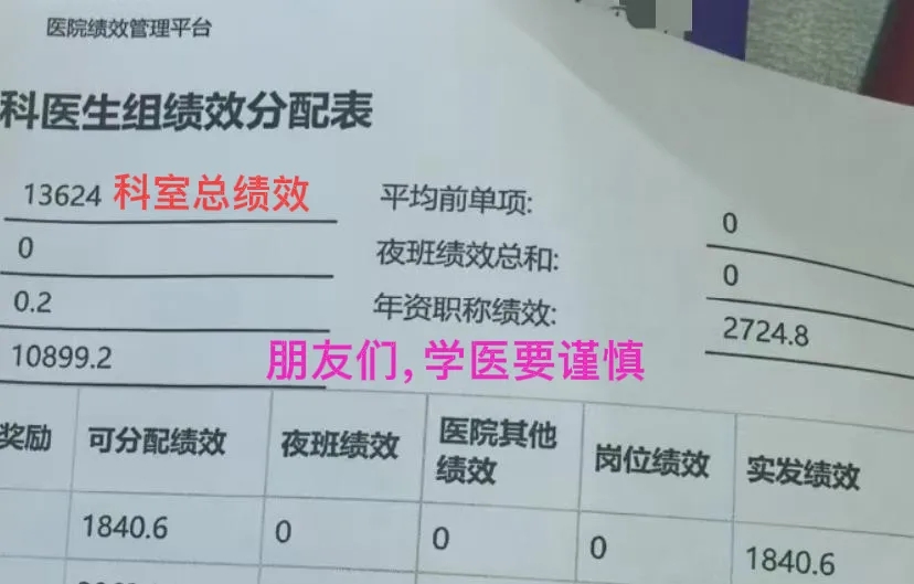 【深度聚焦】全国三甲医院绩效断崖式下跌引行业地震：从月入过万到千元生存，57%医务人员直击"收入寒冬"，医疗体系薪酬改革阵痛何解